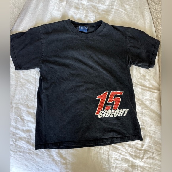 Vintage Black Graphic Sideout Shirt with Car and Dragon Design - Picture 3 of 6